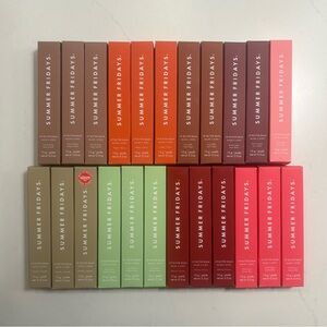 Brand New Summer Fridays Lip Balm Butter Treatment Bundle